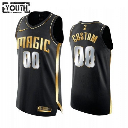 Orlando Magic Custom 2020-21 Musta Golden Edition Lasten Pelipaidat Swingman
